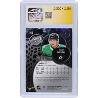 Wyatt Johnston Dallas Stars Autographed 2022-23 Upper Deck Metal Universe #156 CGC Fanatics Witnessed Authenticated 9/10 Rookie Card