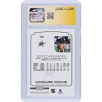 Wyatt Johnston Dallas Stars Autographed 2022-23 Upper Deck O-Pee-Chee Platinum #294 CGC Fanatics Witnessed Authenticated 9/10 Rookie Card