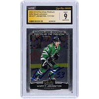Wyatt Johnston Dallas Stars Autographed 2022-23 Upper Deck O-Pee-Chee Platinum #294 CGC Fanatics Witnessed Authenticated 9/10 Rookie Card