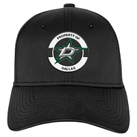 Youth Fanatics Black Dallas Stars Authentic Pro Training Camp Stretch Fit Hat