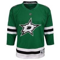 Youth Green Dallas Stars Home Replica Blank Jersey