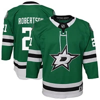 Maillot de joueur à domicile Jason Robertson Kelly Green Dallas Stars pour les jeunes