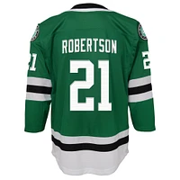 Maillot de joueur à domicile Jason Robertson Kelly Green Dallas Stars pour les jeunes