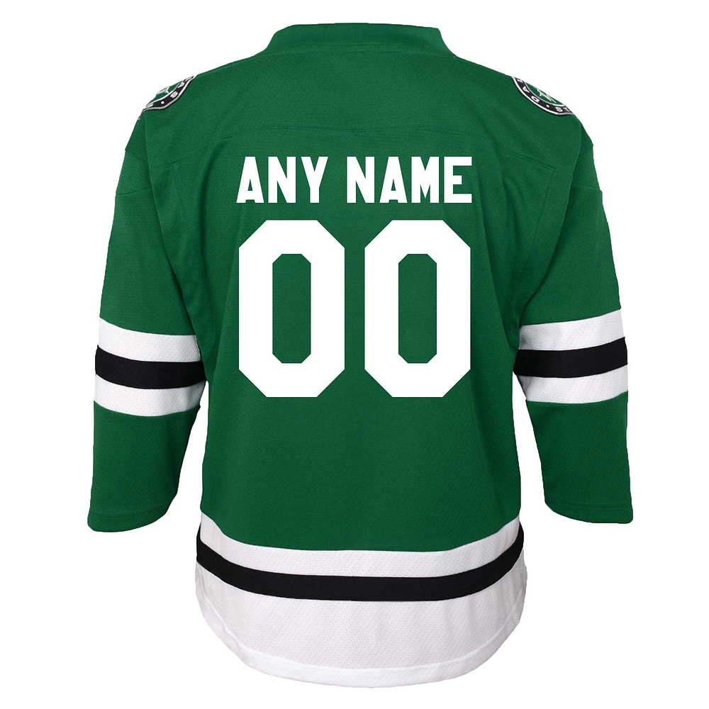Enfant Kelly Green Dallas Stars Domicile 2020/21 - Réplique de maillot personnalisé
