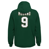 Youth Mitchell & Ness Mike Modano Kelly Green Dallas Stars Name Number Pullover Hoodie