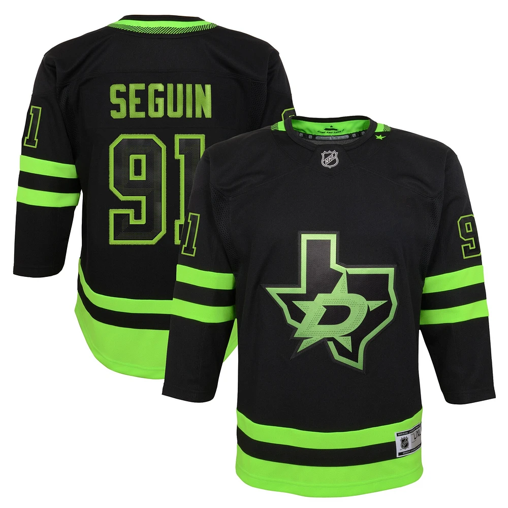 Jeune Tyler Seguin Black Dallas Stars Alternatif 2020/21 - Maillot Premier Joueur