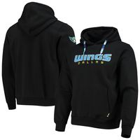 Black Dallas Wings Pullover Hoodie