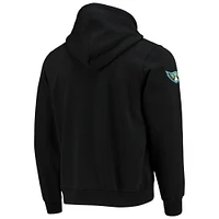 Black Dallas Wings Pullover Hoodie