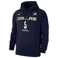 Sweat à capuche Nike Paige Bueckers bleu marine Dallas Wings 2025 WNBA Draft Explorer Edition avec nom et numéro