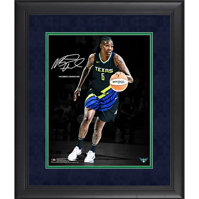 Natasha Howard Dallas Wings Facsimile Signature Framed 11" x 14" Spotlight Photograph