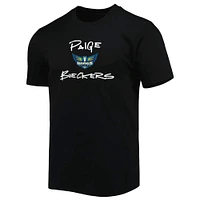 Unisex round21 Paige Bueckers Black Dallas Wings 2025 WNBA Draft Name & Number T-Shirt