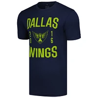 T-shirt unisexe bleu marine Stadium Essentials Dallas Wings City Year