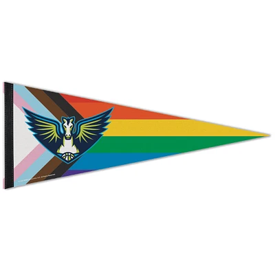 WinCraft Dallas Wings 12” x 30” Pride Premium Quality Pennant