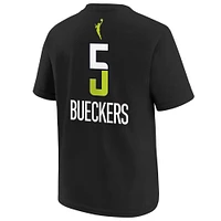 Youth Nike Paige Bueckers Black Dallas Wings 2025 WNBA Draft Rebel Name & Number T-Shirt