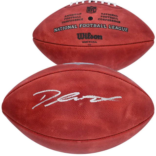 Ben Roethlisberger Pittsburgh Steelers Autographed Metallic Duke Pro  Football