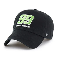 Men's '47  Black Daniel Suarez  Clean Up Adjustable Hat