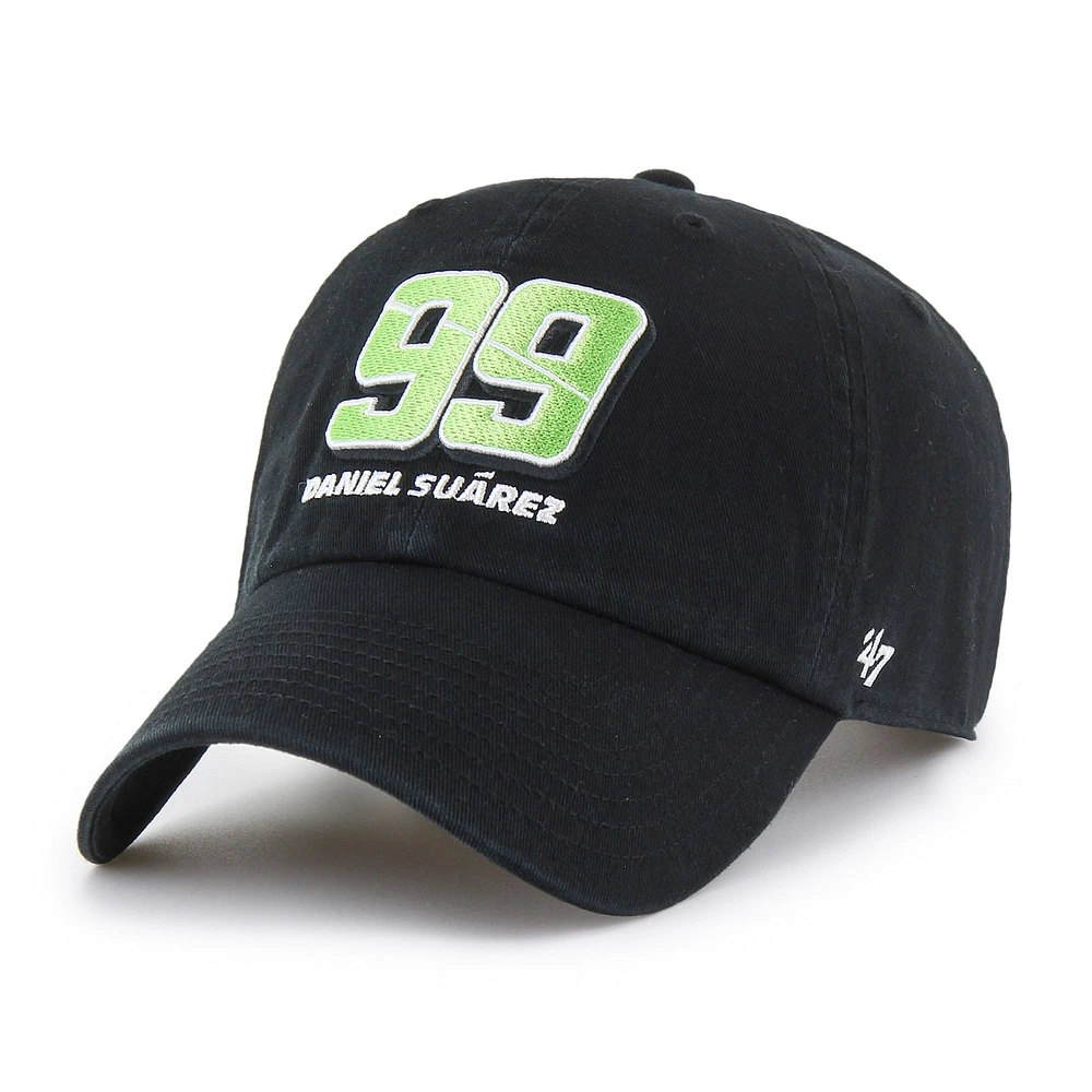 Men's '47 Black Daniel Suarez Clean Up Adjustable Hat