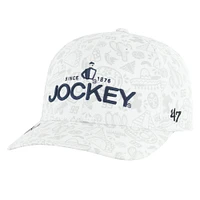 Casquette flexible Jockey Trophy '47 Daniel Suarez pour homme - Blanc