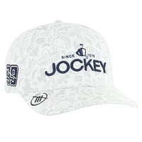 Casquette flexible Jockey Trophy '47 Daniel Suarez pour homme - Blanc