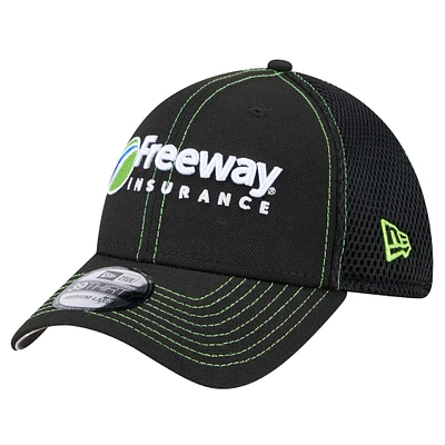 Men's New Era  Black Daniel Suarez Neo 39THIRTY Flex Hat