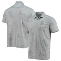 Men's Tommy Bahama Gray Daniel Suarez Miramar Blooms Polo