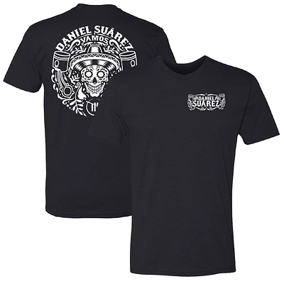 Men's Trackhouse Racing Team Collection  Black Daniel Suarez Name Crest T-Shirt