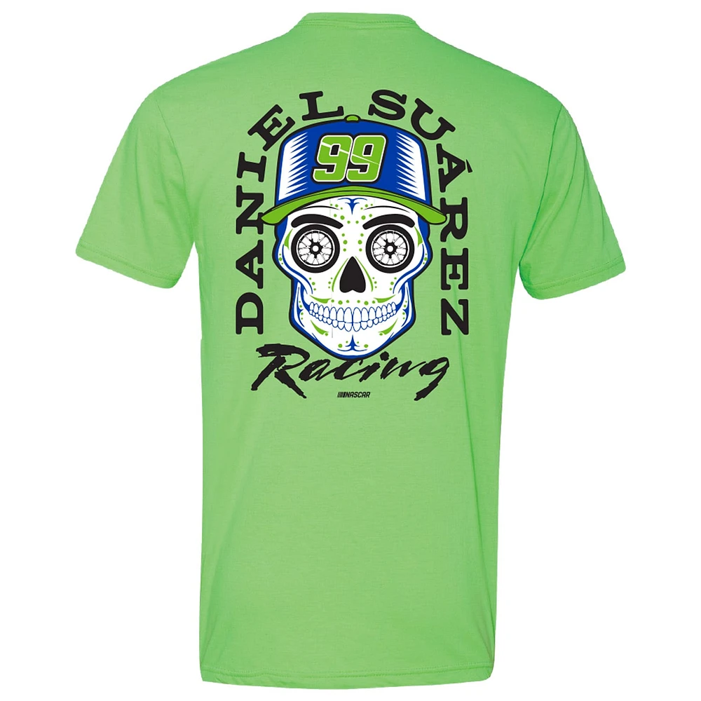Men's Trackhouse Racing Team Collection  Neon Green Daniel Suarez Name & Number T-Shirt