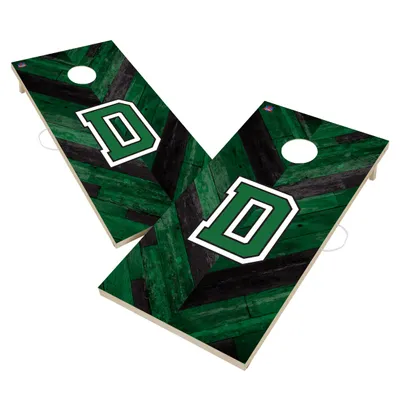 Dartmouth Big Green 2' x 4' Solid Wood Regulation Cornhole Board Set