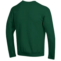 Men's Champion  Green Dartmouth Big Basic Arch Fleece Pullover Sweatshirt