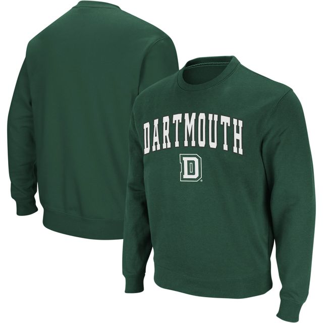 Colosseum Green Dartmouth Big Arch & Logo Sweat à col rond pour homme