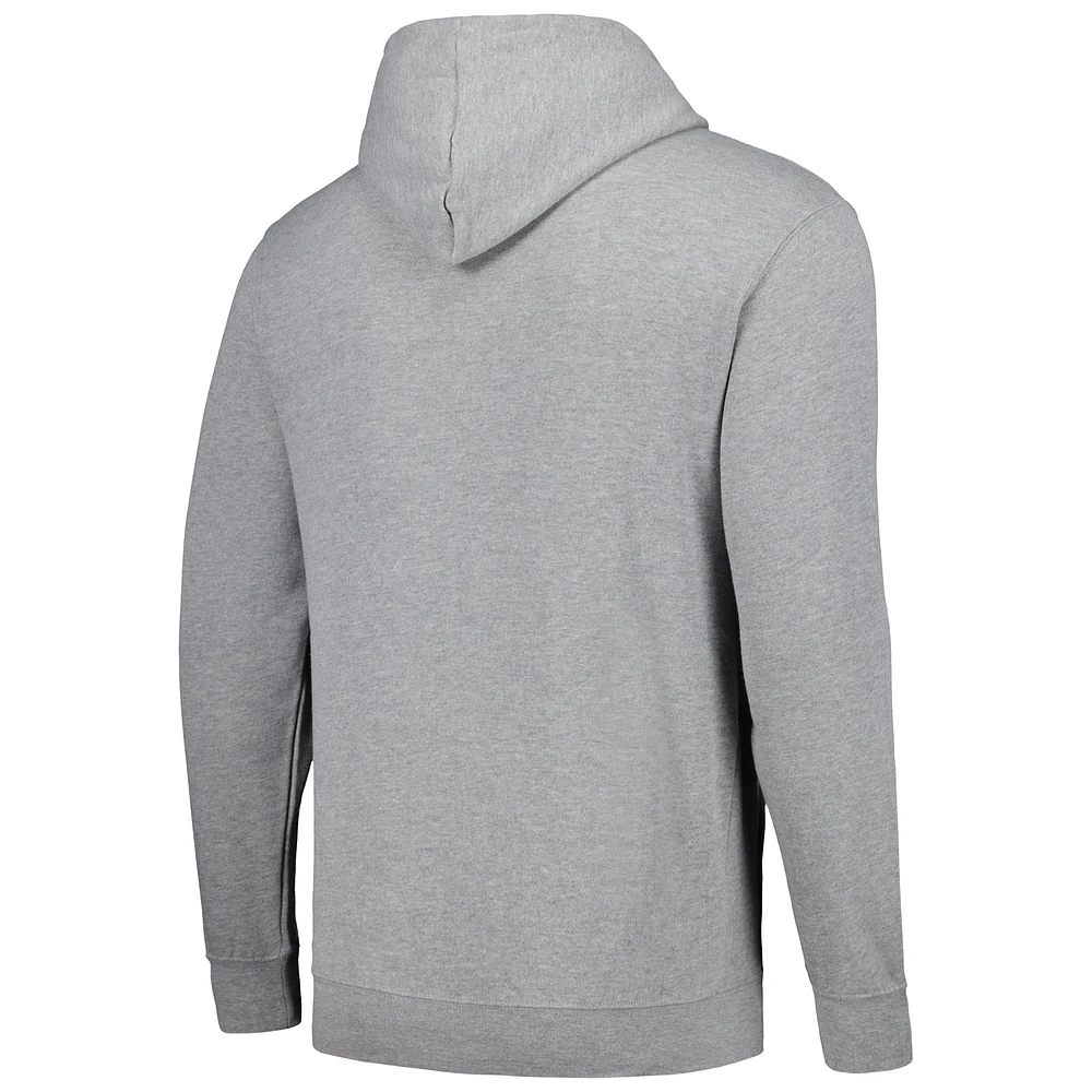 Sweat à capuche Colosseum Heather Grey Dartmouth Big Green Arch & Logo pour hommes