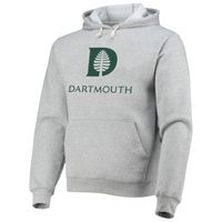 Men's League Collegiate Wear Heathered Gray Dartmouth Big Green Seal Neuvo Essential Fleece Pullover Hoodie