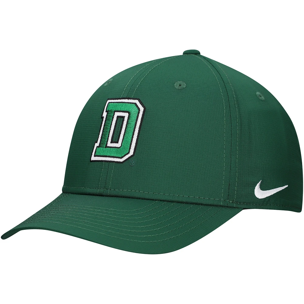 Casquette réglable Nike Green Dartmouth Big Green 2024 Sideline Club pour homme