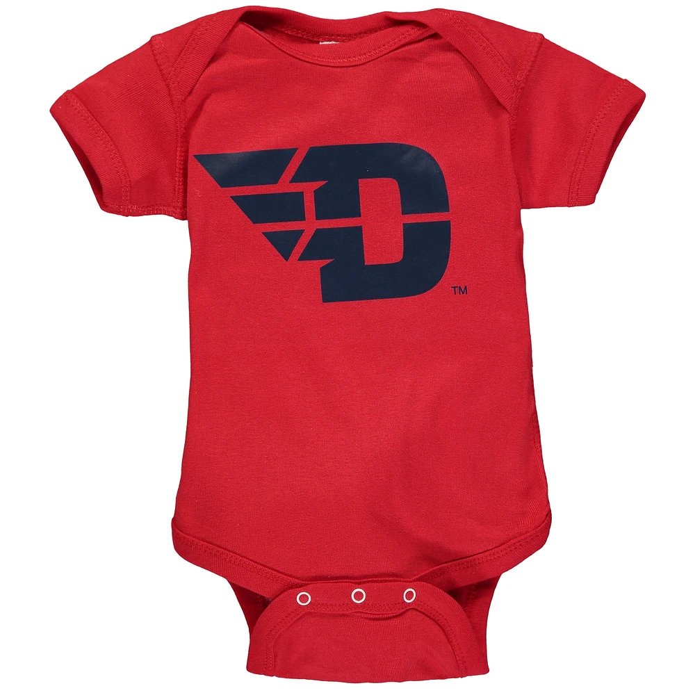 Body rouge Dayton Flyers Big Logo pour bébé