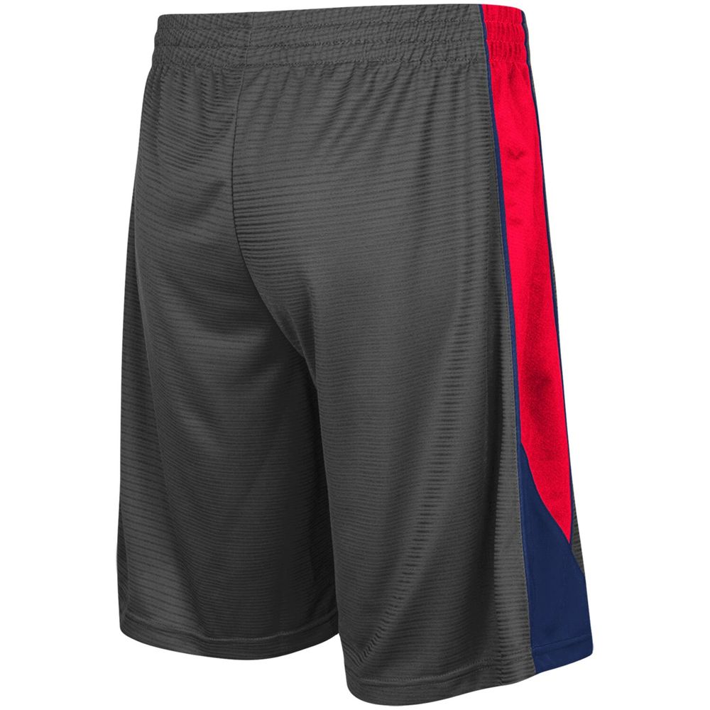 Men's Colosseum Charcoal Dayton Flyers Turnover Shorts