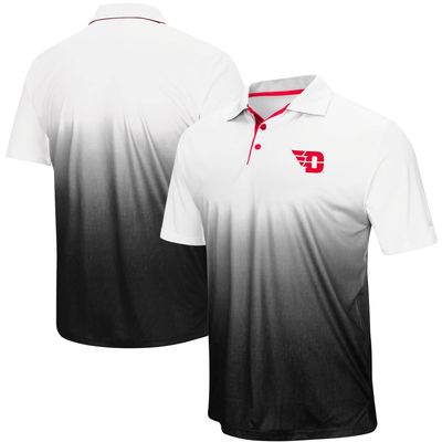 Men's Colosseum Gray Dayton Flyers Magic Team Logo Polo