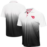 Men's Colosseum Gray Dayton Flyers Magic Team Logo Polo