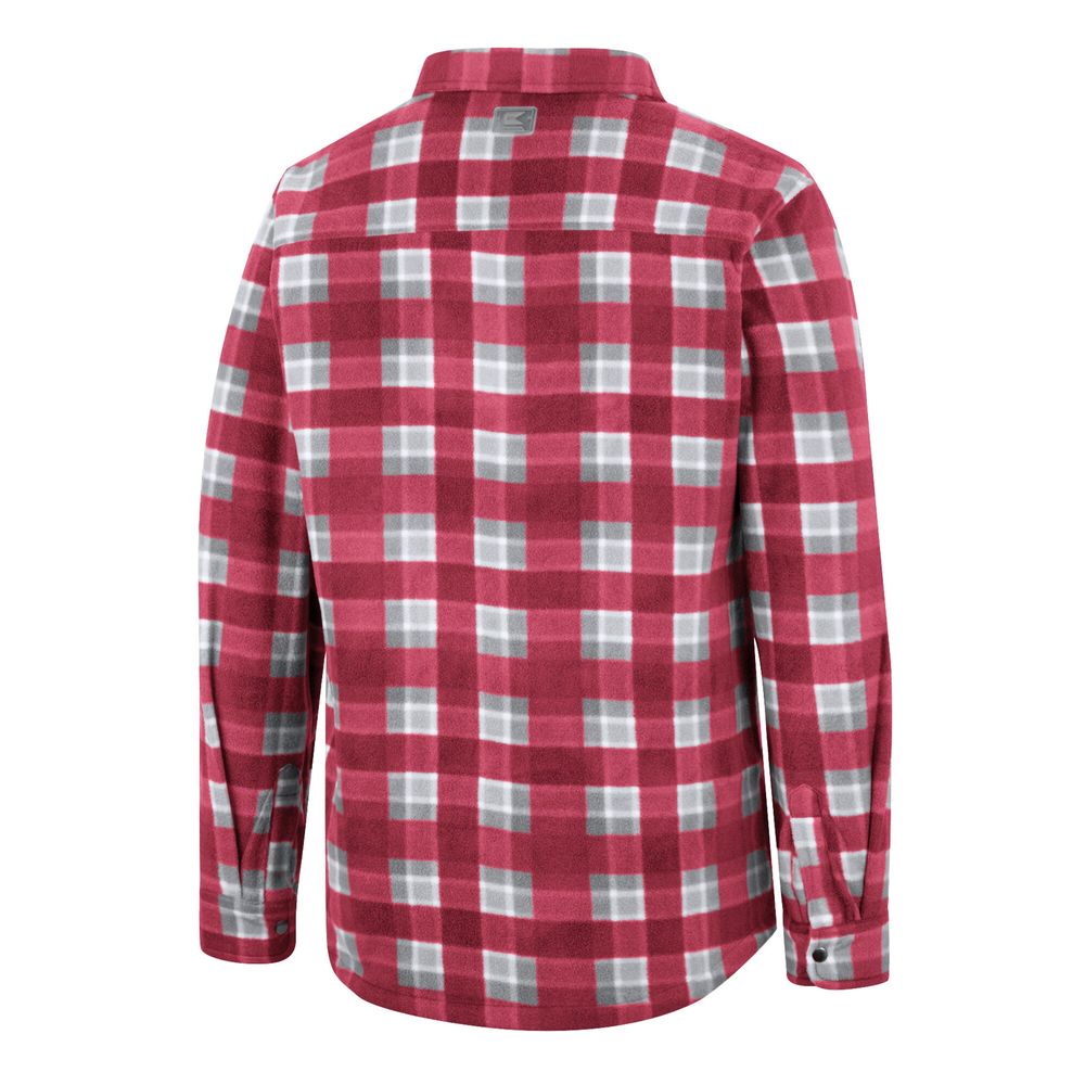 Women's Louisville Cardinals Plaid Flannel Shirt