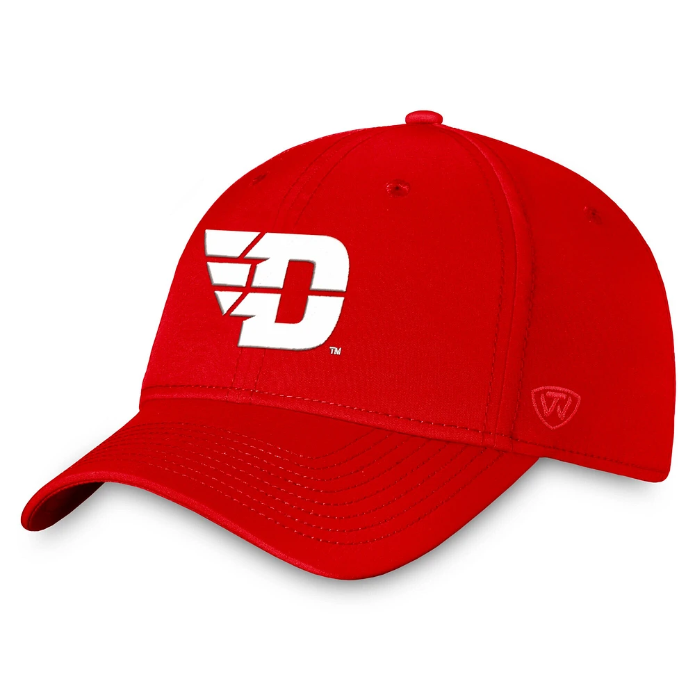 Men's Top of the World Red Dayton Flyers Reflex Flex Hat