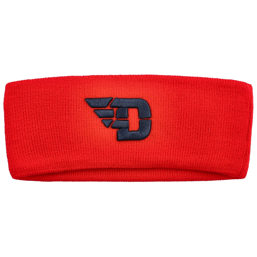 Bandeau tricoté rouge avec logo de l'équipe Dayton Flyers Top of the World pour hommes
