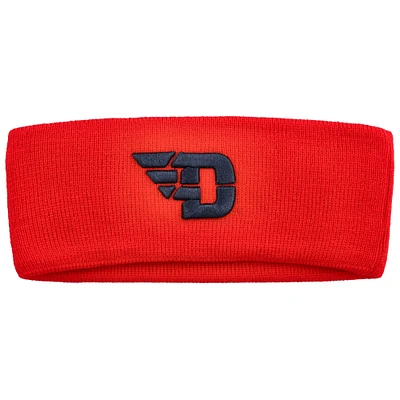 Bandeau tricoté rouge avec logo de l'équipe Dayton Flyers Top of the World pour hommes