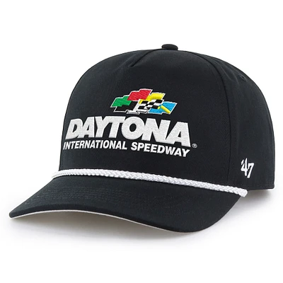 Casquette ajustable à corde pour homme Daytona International Speedway Daytona 500 '47 Black