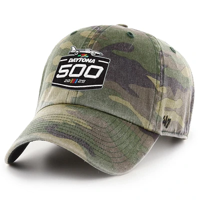 Casquette ajustable Camo '47 pour homme Daytona International Speedway Daytona 500 Clean Up