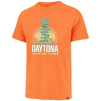 T-shirt Franklin orange pour homme '47 Daytona International Speedway 500