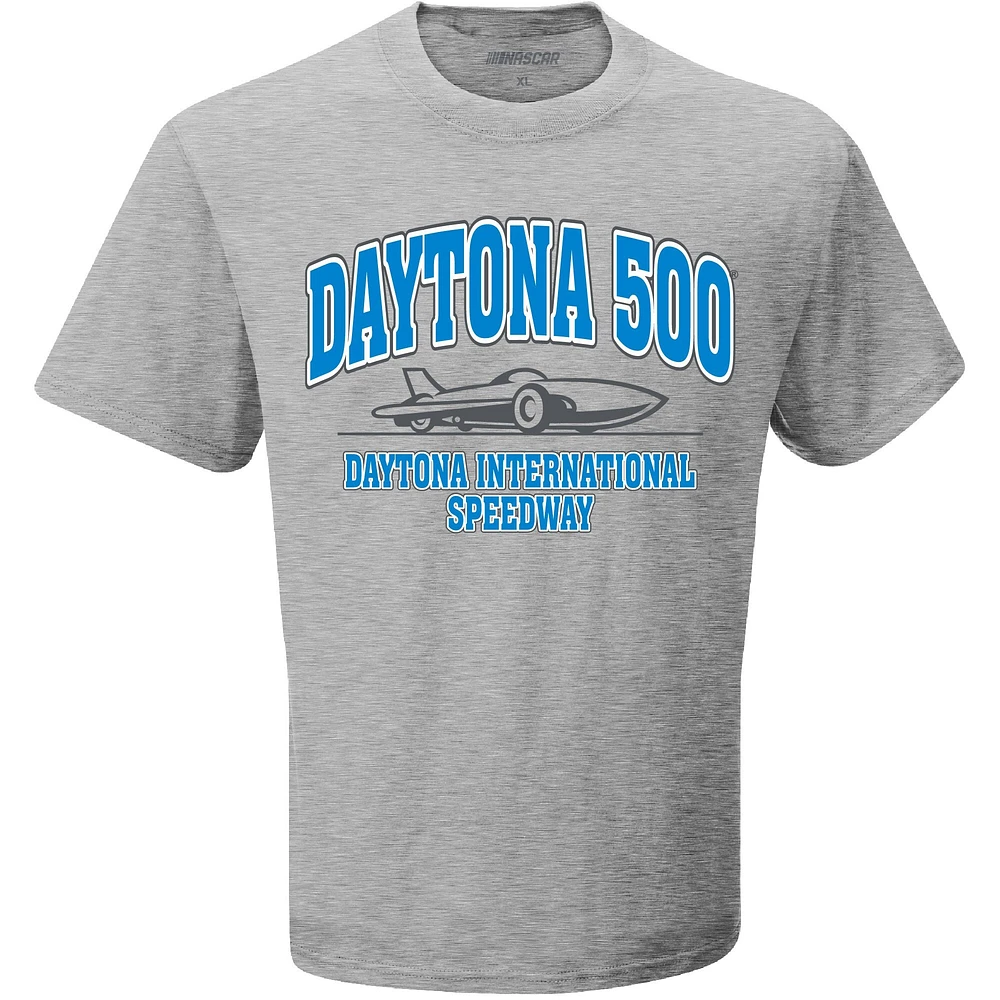 T-shirt Daytona International Speedway 500 pour homme avec drapeau à damier