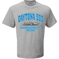 T-shirt Daytona International Speedway 500 pour homme avec drapeau à damier