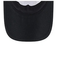 Casquette ajustable en mousse A-Frame 9FORTY pour homme Daytona International Speedway 2025 Daytona 500 New Era noire/blanche