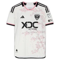 Chris Durkin D.C. United Autographed Match-Used #8 White Jersey from the 2023 MLS Season