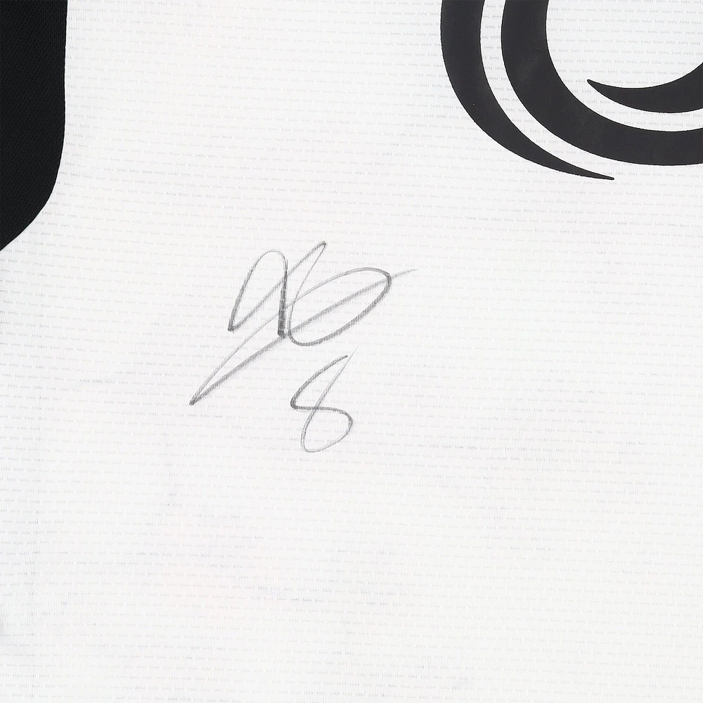 Chris Durkin D.C. United Autographed Match-Used #8 White Jersey from the 2023 MLS Season