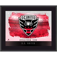 D.C. United 10.5" x 13" Sublimated Horizontal Team Logo Plaque